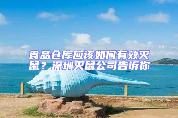 食品倉庫應該如何有效滅鼠?深圳滅鼠公司告訴你