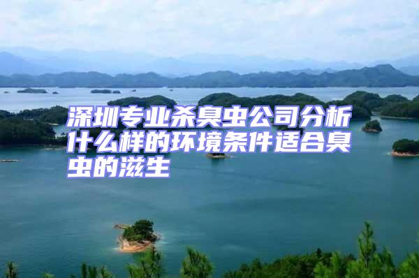 深圳專業(yè)殺臭蟲(chóng)公司分析什么樣的環(huán)境條件適合臭蟲(chóng)的滋生