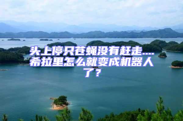 頭上停只蒼蠅沒有趕走....希拉里怎么就變成機(jī)器人了?