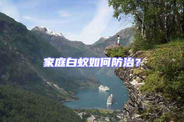 家庭白蟻如何防治？
