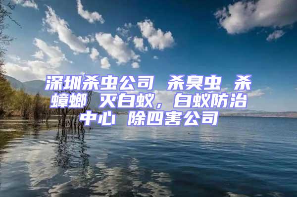 深圳殺蟲公司 殺臭蟲 殺蟑螂 滅白蟻,白蟻防治中心 除四害公司