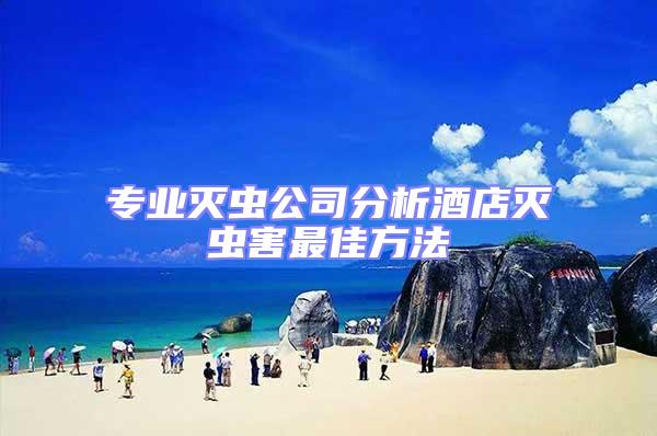 專業(yè)滅蟲公司分析酒店滅蟲害最佳方法