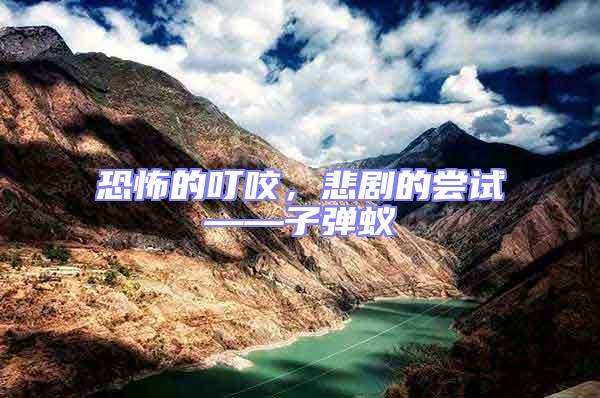 恐怖的叮咬,悲劇的嘗試——子彈蟻