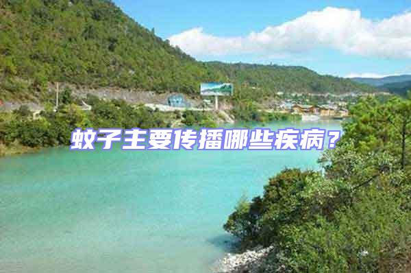蚊子主要傳播哪些疾病?