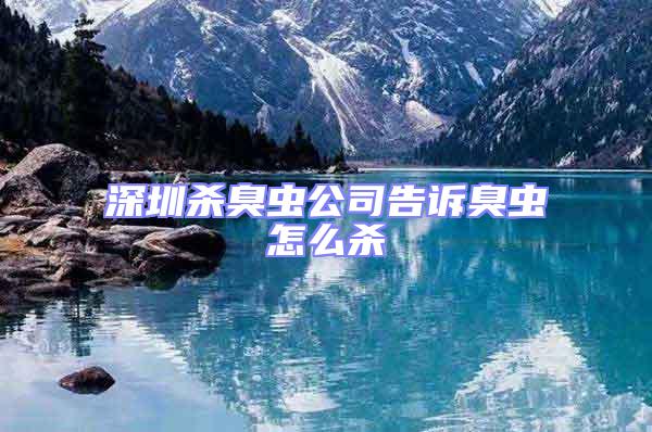 深圳殺臭蟲(chóng)公司告訴臭蟲(chóng)怎么殺