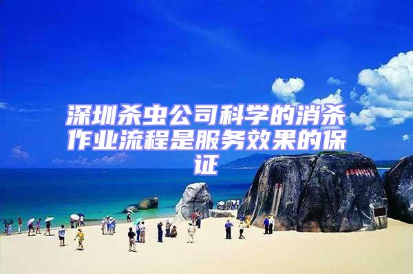 深圳殺蟲公司科學的消殺作業(yè)流程是服務效果的保證