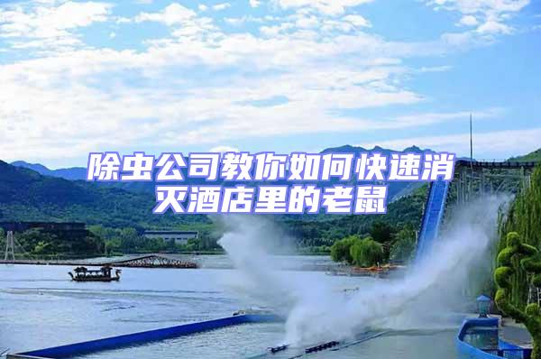 除蟲(chóng)公司教你如何快速消滅酒店里的老鼠