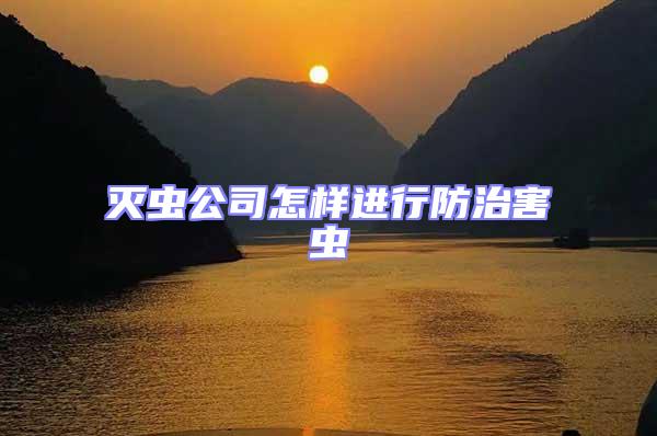 滅蟲公司怎樣進(jìn)行防治害蟲