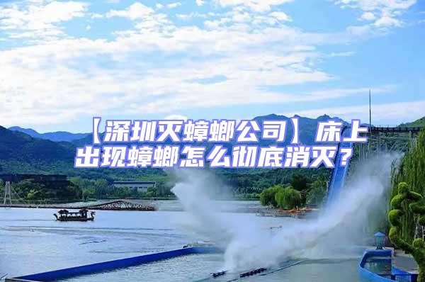 【深圳滅蟑螂公司】床上出現蟑螂怎么徹底消滅?