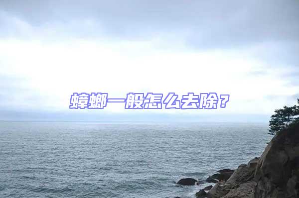 蟑螂一般怎么去除?