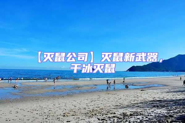 【滅鼠公司】滅鼠新武器，干冰滅鼠