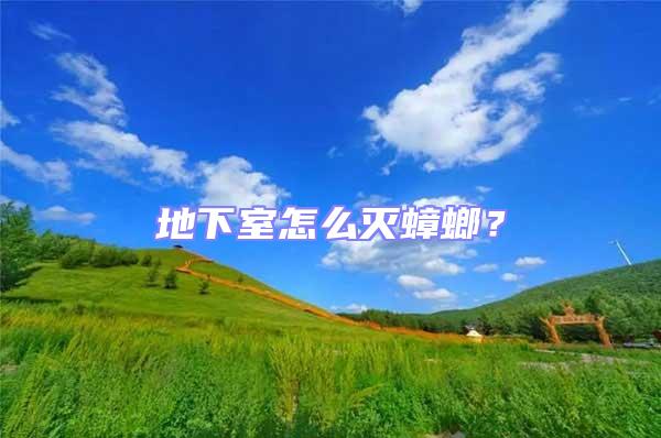 地下室怎么滅蟑螂?