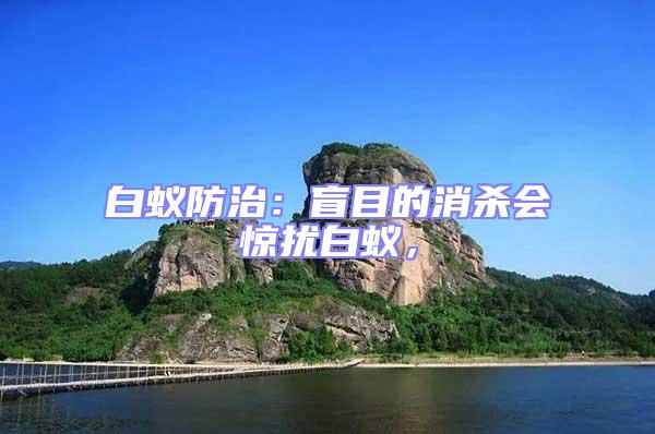 白蟻防治:盲目的消殺會(huì)驚擾白蟻,