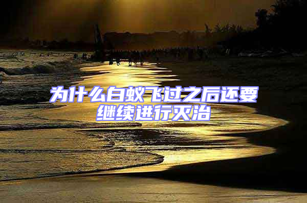 為什么白蟻飛過之后還要繼續(xù)進(jìn)行滅治