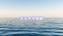怎么滅絕蟑螂