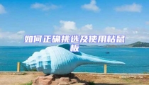 如何正確挑選及使用粘鼠板