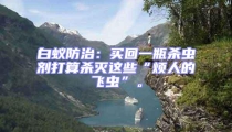 白蟻防治:買回一瓶殺蟲劑打算殺滅這些“煩人的飛蟲”。