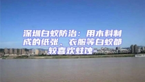 深圳白蟻防治:用木料制成的紙張、衣服等白蟻都較喜歡蛀蝕-