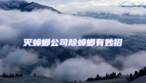 滅蟑螂公司除蟑螂有妙招