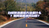白蟻防治最佳方法是什么?如何徹底消滅白蟻?