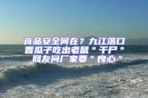 食品安全何在？九江落口香瓜子吃出老鼠＂干尸＂ 網(wǎng)友問廠家要＂良心＂