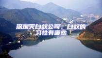 深圳滅白蟻公司:白蟻的習(xí)性有哪些