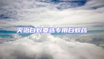 滅治白蟻要選專用白蟻藥