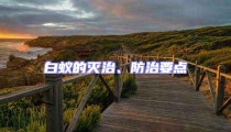 白蟻的滅治、防治要點