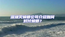 深圳滅蟑螂公司介紹如何對付蟑螂?