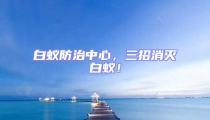 白蟻防治中心,三招消滅白蟻!