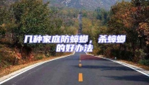 幾種家庭防蟑螂,殺蟑螂的好辦法
