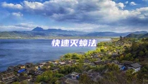 快速滅蟑法