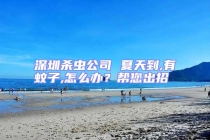 深圳殺蟲公司 夏天到,有蚊子,怎么辦？幫您出招