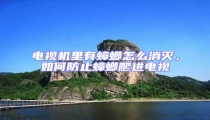 電視機里有蟑螂怎么消滅,如何防止蟑螂爬進電視