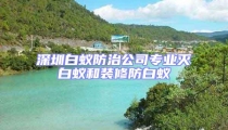 深圳白蟻防治公司專業滅白蟻和裝修防白蟻