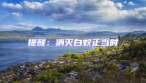 提醒:消滅白蟻正當時