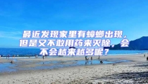 最近發現家里有蟑螂出現,但是又不敢用藥來滅除,會不會越來越多呢?