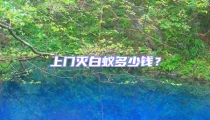 上門滅白蟻多少錢?