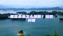 熏蒸殺蟲怎么操做?給您科普