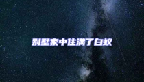 別墅家中住滿了白蟻