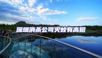 深圳消殺公司滅蚊有高招