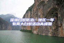 深圳白蟻防治：地區(qū)一年有兩大白蟻活動高峰期