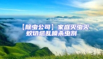 【除蟲(chóng)公司】家庭滅蟲(chóng)滅蟻切忌亂噴殺蟲(chóng)劑