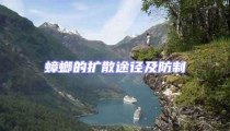 蟑螂的擴散途徑及防制