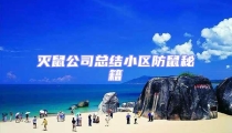 滅鼠公司總結小區防鼠秘籍