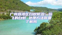 廣州荔灣區白蟻防治:紛飛的白蟻 處理方法你要了解嗎