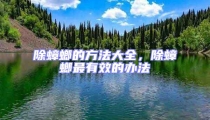 除蟑螂的方法大全,除蟑螂最有效的辦法