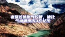 老鼠咬破燃氣膠管,液化氣泄漏燒傷3歲女孩