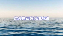 鼠夾的正確使用方法