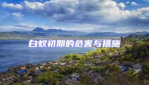 白蟻初期的危害與措施